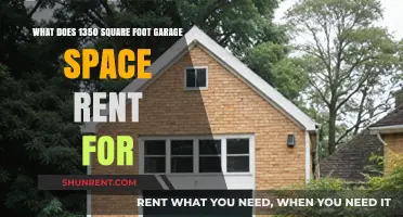How Much Does Renting a 1350 Sq Ft Garage Space Cost?
