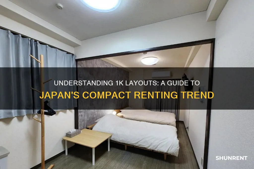 what does 1k mean in japan renting
