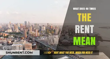 Understanding the 40x Rent Rule: What It Means for Tenants