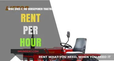Tractor Rental Costs: Understanding 180 Horsepower Hourly Rates