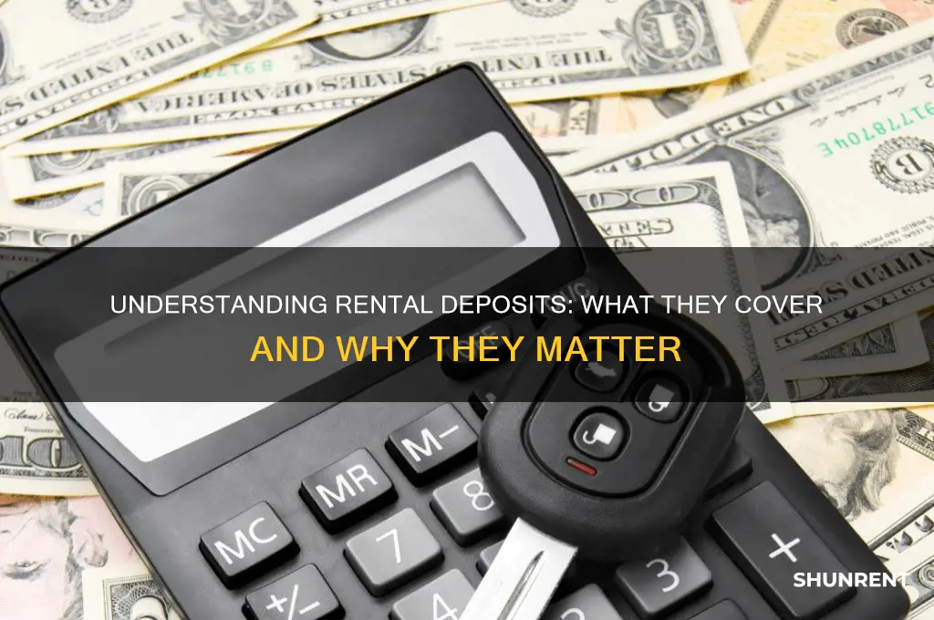 what does a deposit cover when renting