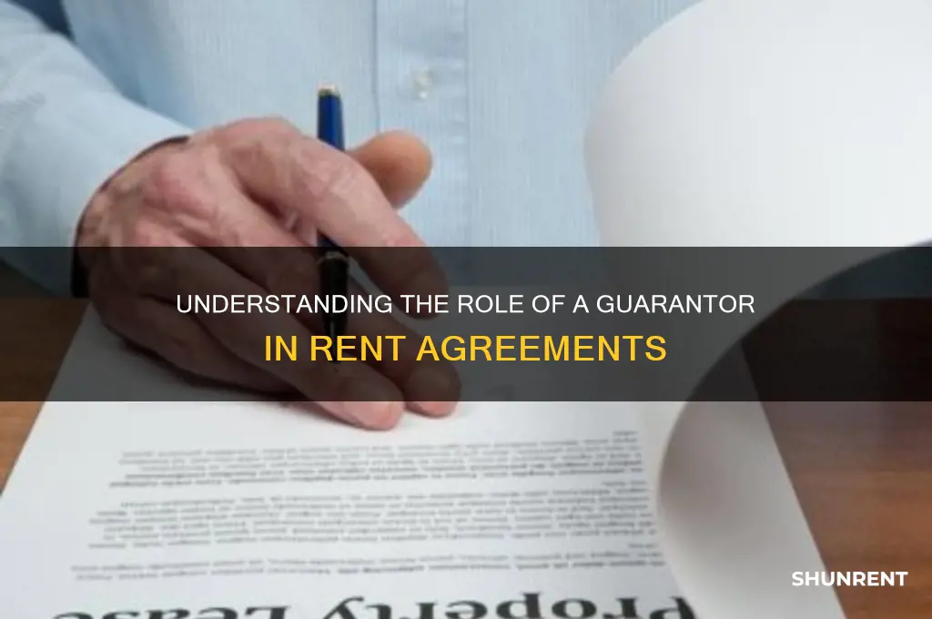what does a guarantor do for rent