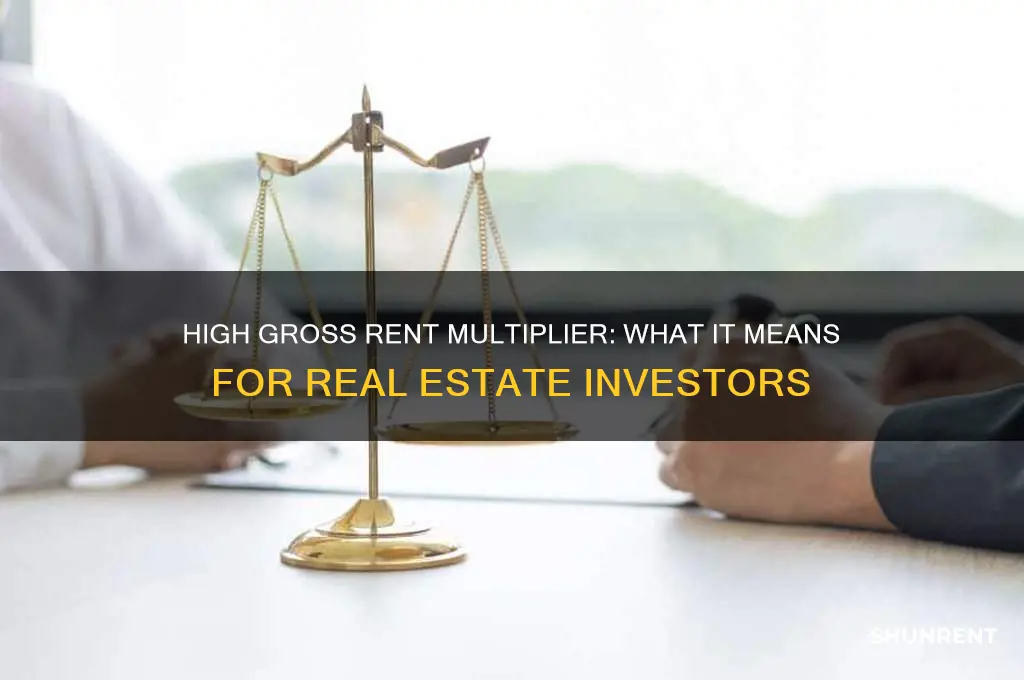 what does a high gross rent multiplier mean
