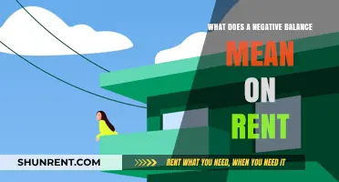 Understanding Negative Rent Balances: Causes, Implications, and Solutions