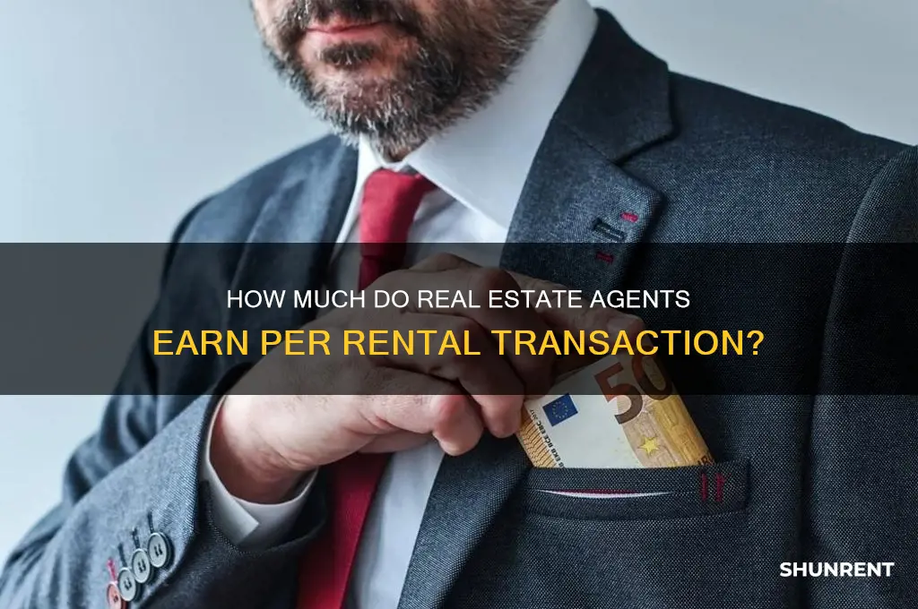 what does a real estate agents make per renta