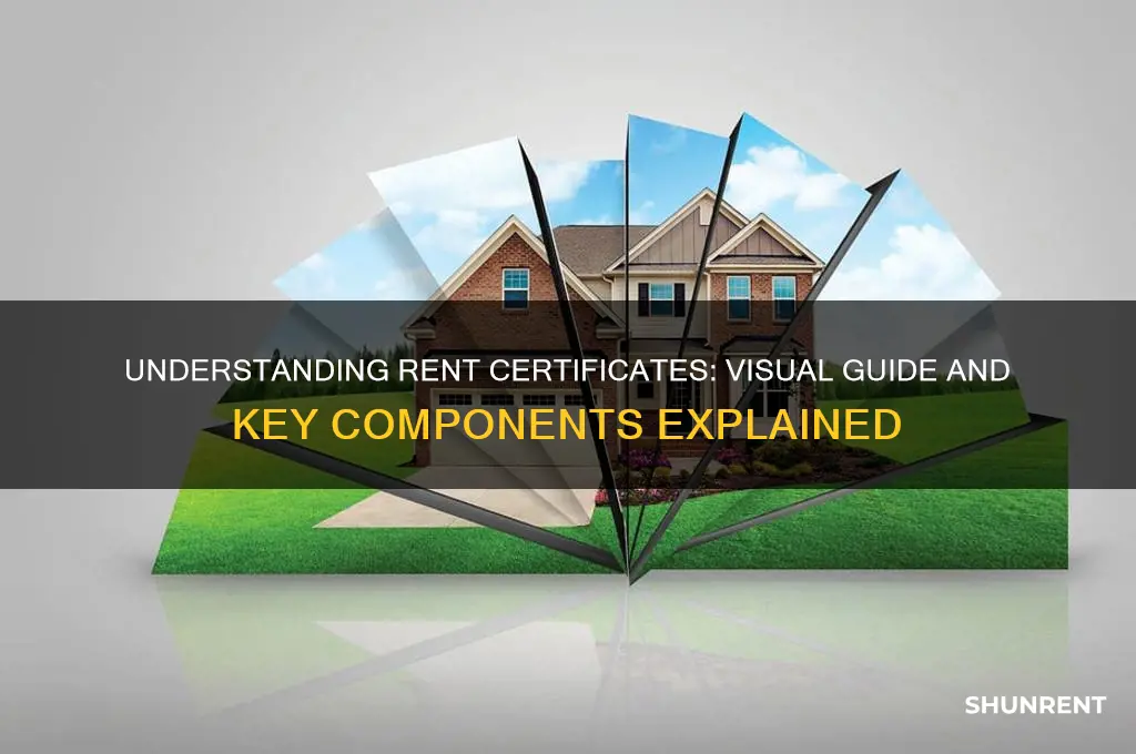 what does a rent certificate look like