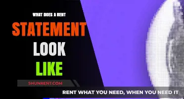 Understanding Rent Statements: A Visual Guide to Their Format and Content