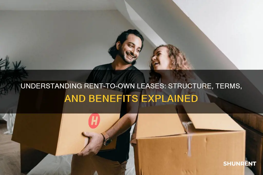 what does a rent to own lease look like