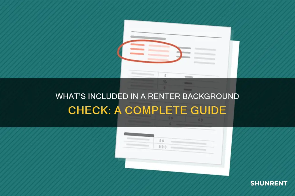 what does a renter background check cover