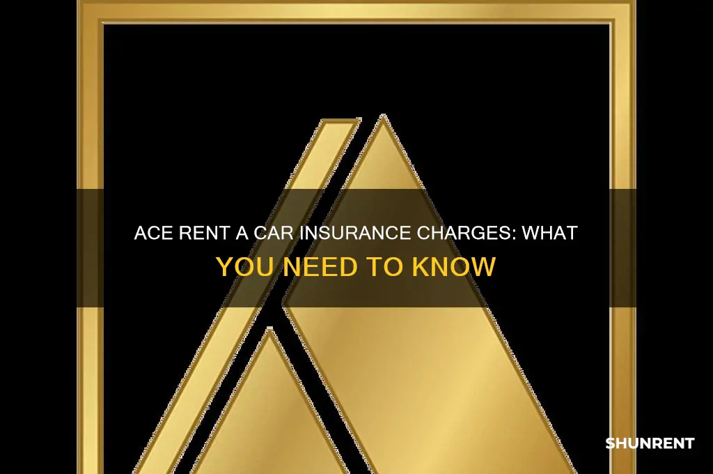 what does ace rent a carcharge for insurance