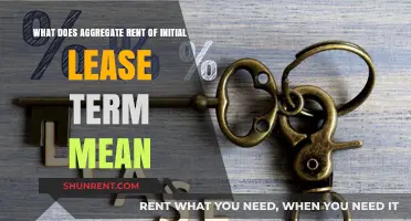 Understanding Aggregate Rent: Decoding the Initial Lease Term Calculation