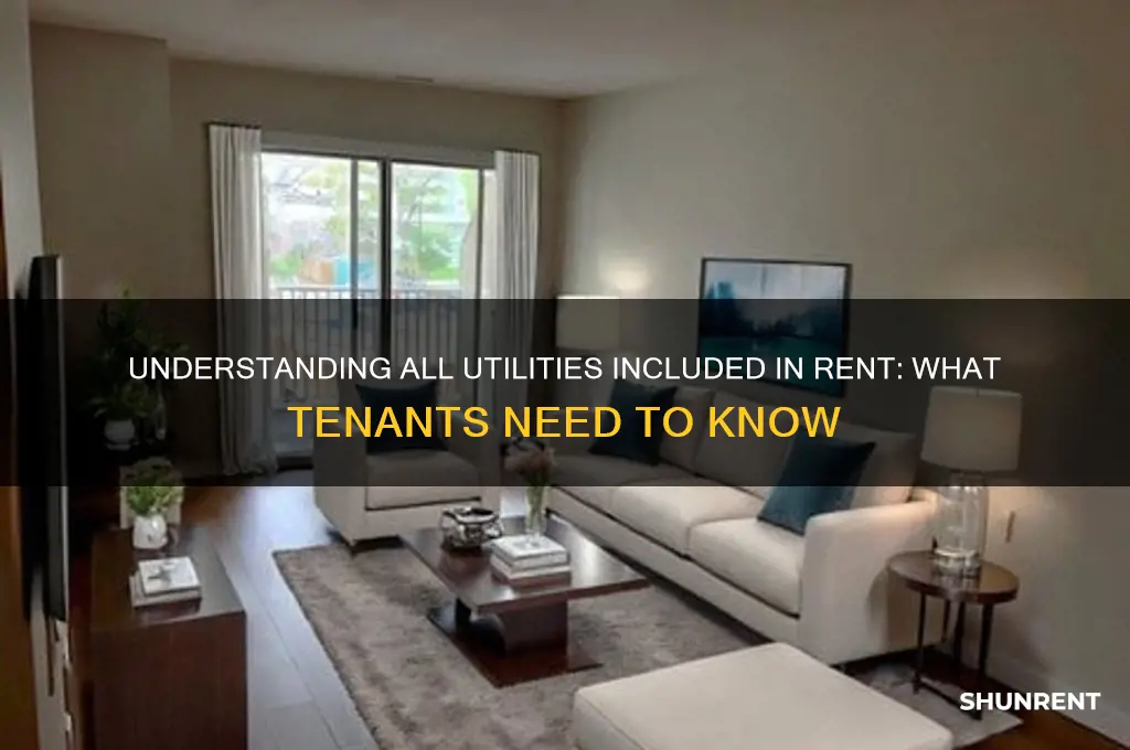 what does all utilities included in rent mean