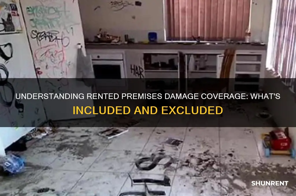 what does damage to rented premises cover
