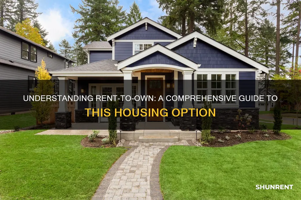 what does does rent to own mean