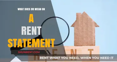 What Does 'DR' Mean on Your Rent Statement? Explained Simply
