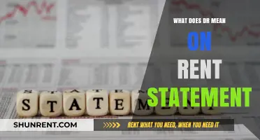 What Does DR Mean on Rent Statement? Decoding Your Rental Charges