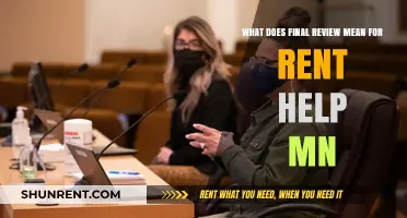 Understanding Final Review for Rent Assistance in Minnesota: What It Means