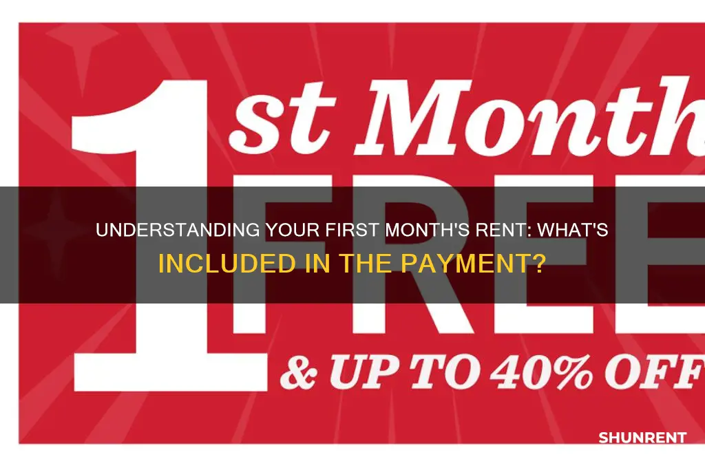what does first month
