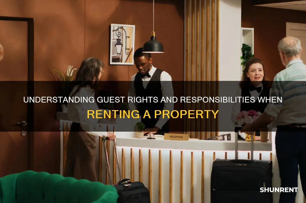 what does guest mean when renting place