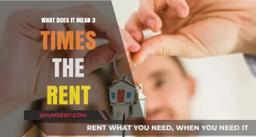 Understanding the 3x Rent Rule: What It Means for Renters