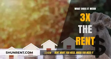 Understanding the 3x Rent Rule: What It Means for Tenants