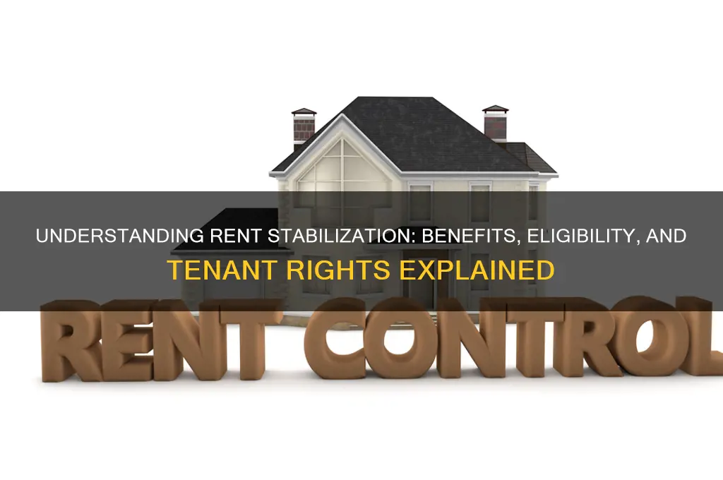 what does it mean to be rent stabilized