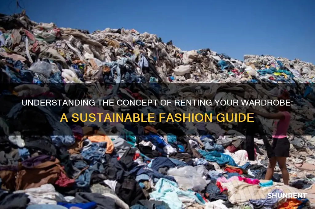what does it mean to keep your clothes rent