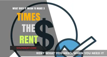 Rent Covered: Making Triple the Rent Money