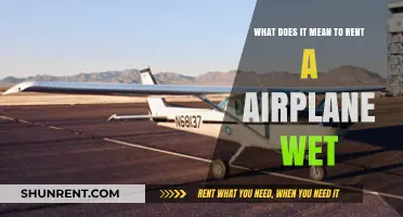 Understanding Wet Rentals: What It Means to Rent a Plane Wet
