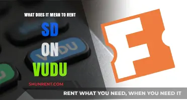 Renting SD on Vudu: Understanding Standard Definition Streaming Options