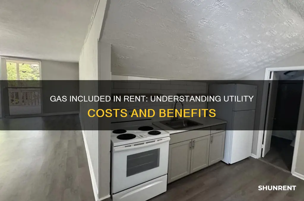 what does it mean when gas is included in rent