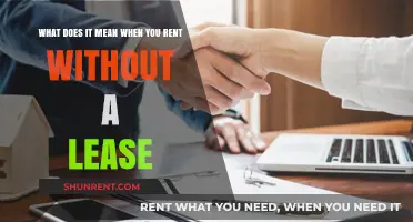 Renting Without a Lease: Understanding Your Rights and Risks