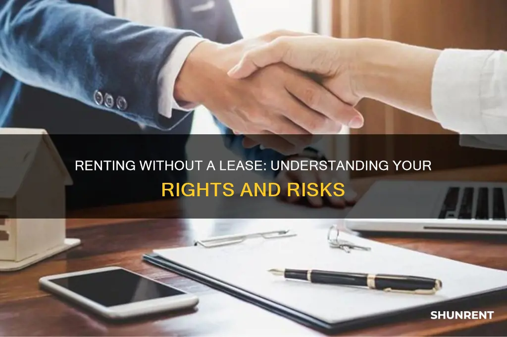 what does it mean when you rent without a lease