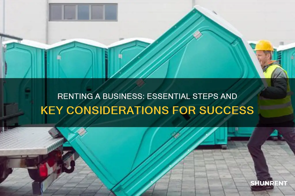 what does it take to rent a business