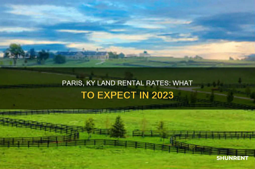 what does land rent for in paris ky