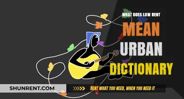 Decoding Low Rent: Urban Dictionary's Take on Affordable Housing Slang