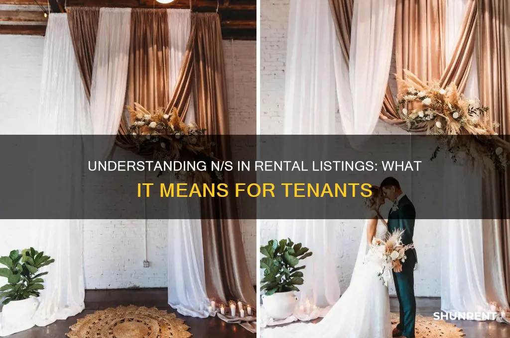 what does n s mean in renting