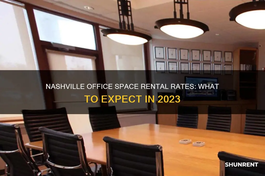 what does office space rent for in nashville tn