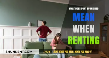 Understanding Part-Furnished Rentals: What's Included and What's Not?