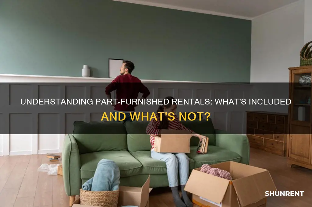 what does part furnished mean when renting