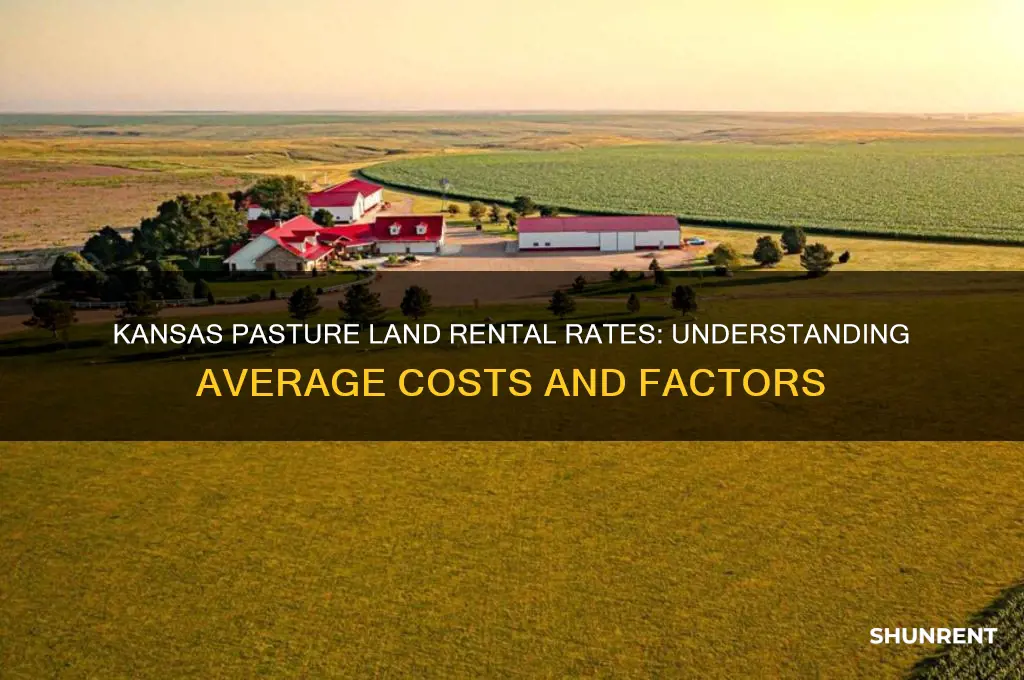 what does pasture land rent for in kansas