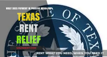 Understanding 'Payment in Process' for Texas Rent Relief: What It Means