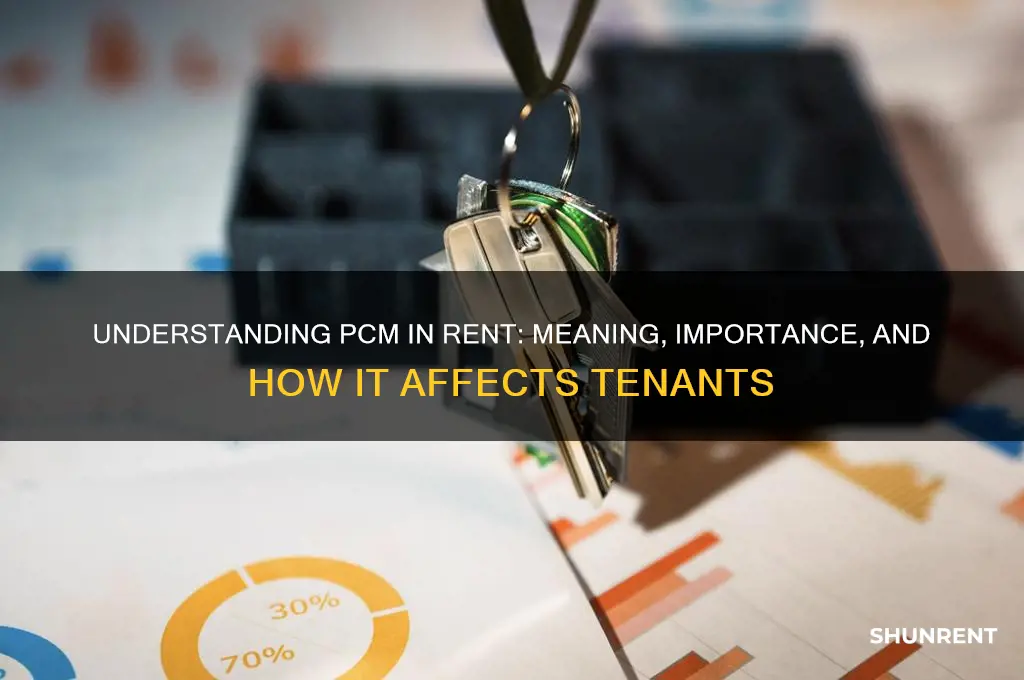 what does pcm stand for in rent