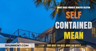 Understanding Self-Contained Properties in the Private Rented Sector