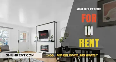 Decoding Rent Jargon: Understanding What 'PW' Stands For in Rental Agreements