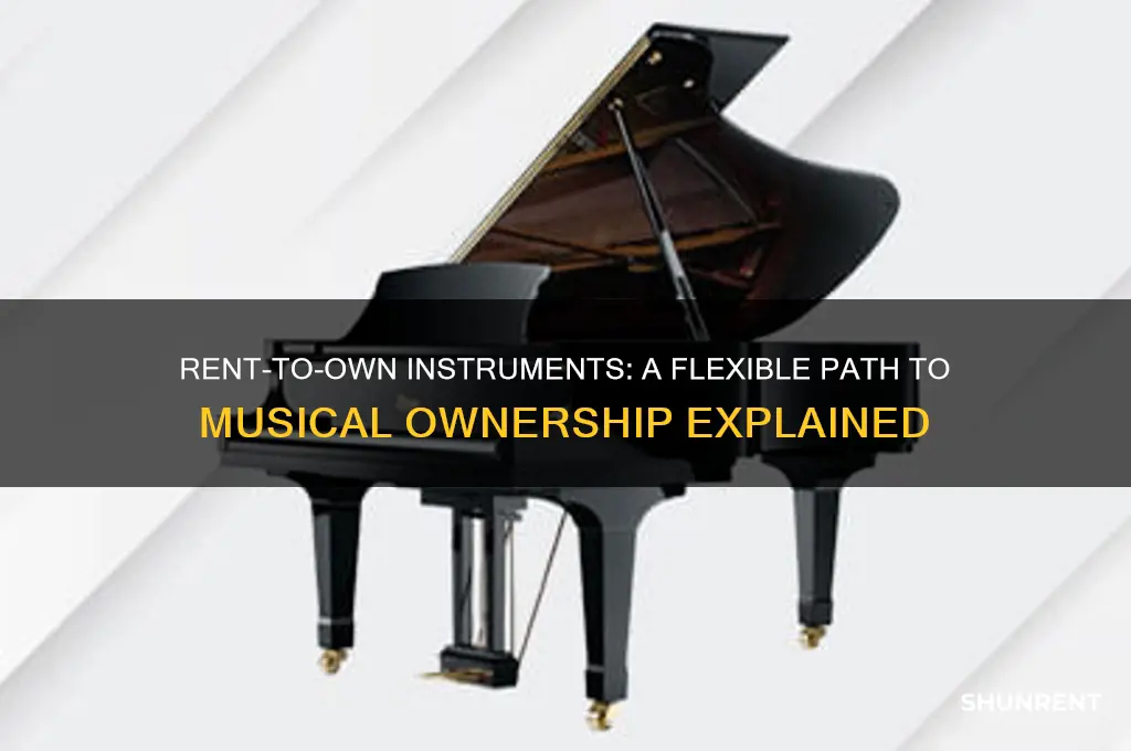 what does rent to own an instrument mean