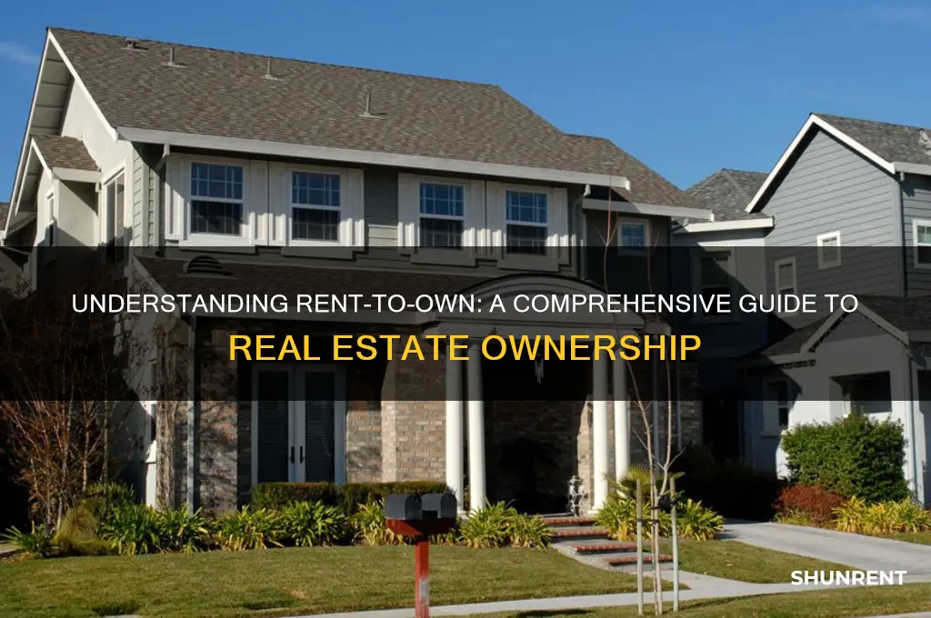 what does rent to own mean in real estate