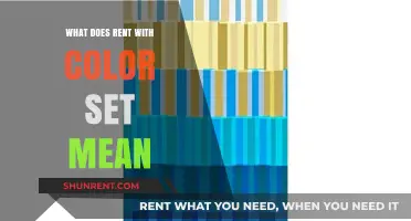 Understanding Rent with Color Set: A Comprehensive Guide to Its Meaning