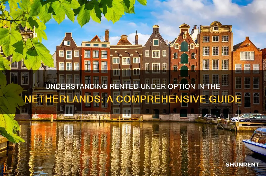 what does rented under option mean netherlands