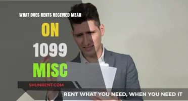 Understanding Rents Received on 1099-MISC: A Taxpayer's Guide